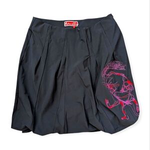 Adventures des Toiles Bubble Puffball Balloon Skirt Black